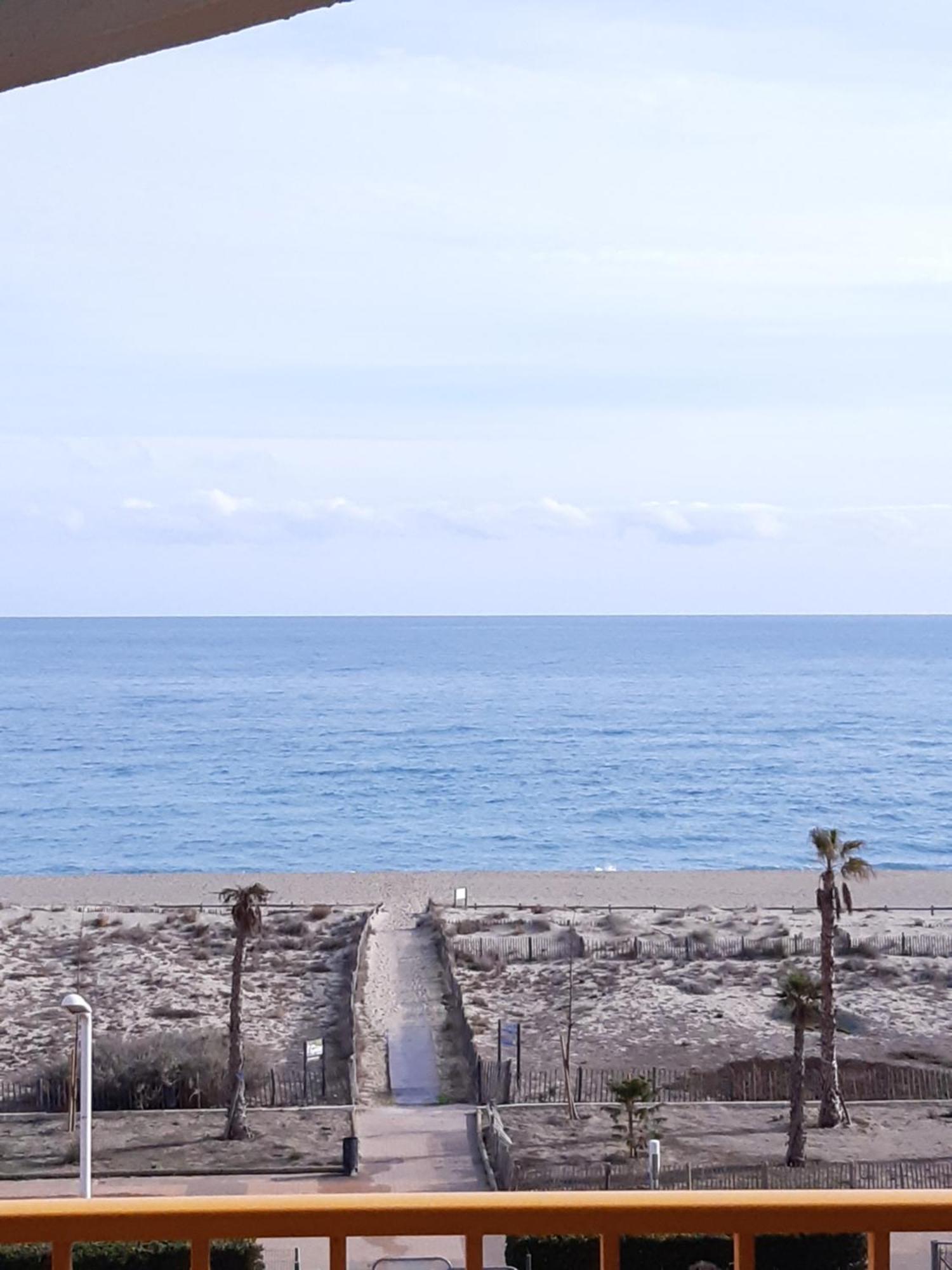 Bella Vista ,Acces Direct Plage, Front De Mer, Vue Mer Panoramique Le Barcarès Zewnętrze zdjęcie