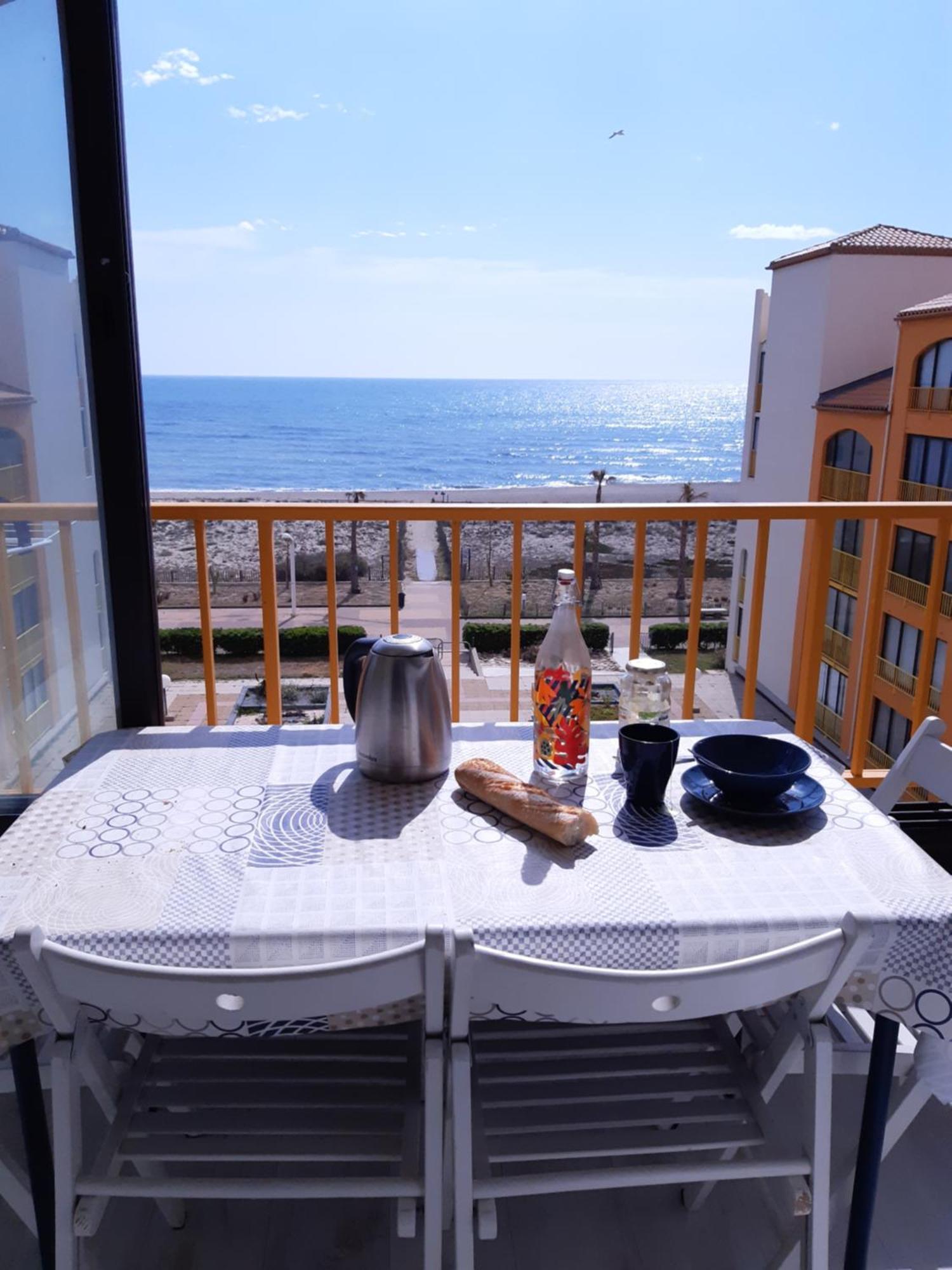 Bella Vista ,Acces Direct Plage, Front De Mer, Vue Mer Panoramique Le Barcarès Zewnętrze zdjęcie